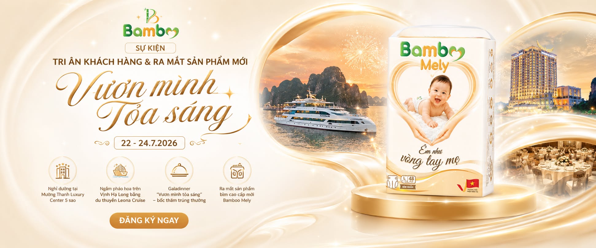 Ra mắt sản phẩm mới Bamboo Mely và Tri ân khách hàng
