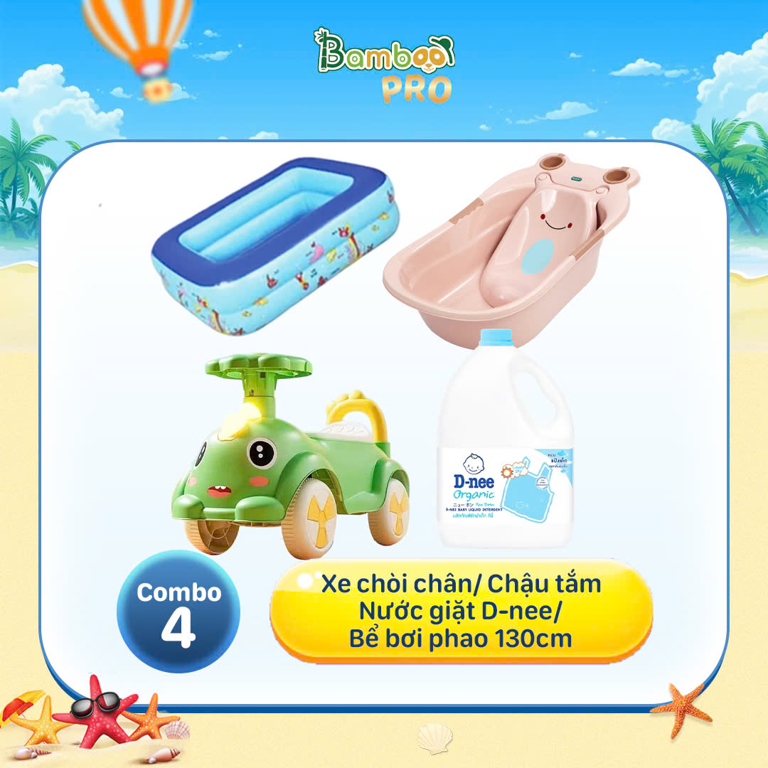 COMBO 4 BỊCH BỈM BAMBOO RPO